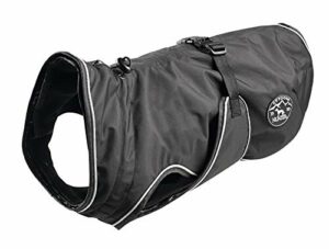 Hunter Uppsala Hundemantel - schwarz - Rückenlänge 35 - Hals 26 - 42 cm   Bauch 48 - 66 cm