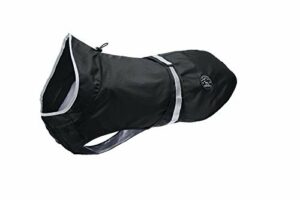 Hunter Uppsala Rain Hundemantel - schwarz - Rückenlänge 45 - Hals 30 - 58 cm   Bauch 50 - 62 cm